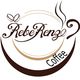 Logo mit stilisiertem Kaffeetassen-Design und dem Schriftzug "Rebe Renz Coffee".