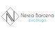 Logotipo con las letras "N" y "B," y texto "Nerea Barcena psicóloga."