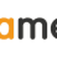 Logo von Novamedia mit orangenem und schwarzem Text und drei gewellten Linien darüber und darunter.