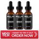 Three bottles of beard oil with an "Order Now" button below.