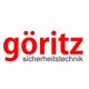 Rotes "göritz" Logo, darunter in Grau "sicherheitstechnik".