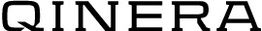 Schwarzer Text "QINERA" auf weißem Hintergrund in serifenloser Schrift.