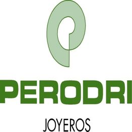 Logotipo verde de Perodri, joyeros.