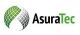 Logo mit grünem, scheibenförmigem Symbol und dem Schriftzug "AsuraTec" in Schwarz und Grün.