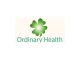 Green four-leaf clover logo above the text "Ordinary Health" on a white background.