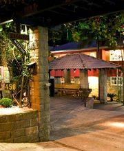 Eingang zur Ferienhaus-Anlage