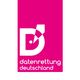 Magenta Logo mit dem Buchstaben "D" und Text "datenrettung deutschland" darunter.