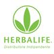 Logo Herbalife con foglie verdi e scritta "Distributore Indipendente".