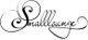 Kalligraphisches Logo mit dem Wort "Smalllounge" in geschwungener Schrift.