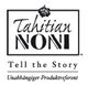 "Tahitian Noni Logo mit Text: Erzähl die Geschichte. Unabhängiger Produktereférent."