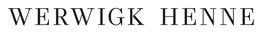 Werwigk Henne Partnerschaft mbB