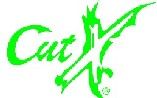Der Text "Cut X" in auffälligem, grünem Grafiksstil auf weißem Hintergrund.