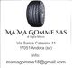 Immagine di un biglietto da visita di MA.MA Gomme SAS con indirizzo e contatti email.
