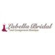 "Labella Bridal logo with pink dress design on the left and elegant cursive text."