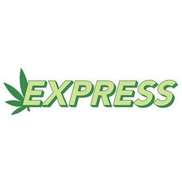 "Green 'EXPRESS' text with a leaf design next to the letter E."
