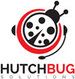 Logo of HutchBug Solutions with a ladybug wearing a headset above the company name.