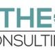 Logo di Entheos Consulting: testo verde acqua con un motivo decorativo circolare nella lettera "O".