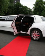 Weiße Limousine 02