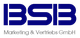 Logo mit blauem "BSB" Text und darunter "Marketing & Vertriebs GmbH".
