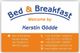 Bed & Breakfast Werbung mit Kontaktdetails von Kerstin Gödde in Legden, einschließlich Telefon.