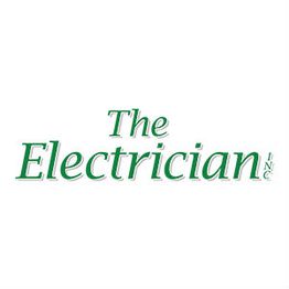 "The Electrician Inc." logo with green text on a white background.