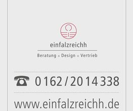 CHHDESIGN ÷ EINFALZREICHH Logo