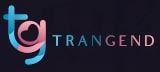 Logo with stylized "tg" in blue and pink, and the word "TRANGEND" beside it.