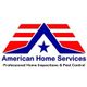 American Home Services logo featuring a red, white, and blue design with a star.