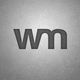 Grauer Hintergrund mit den Buchstaben "wm" in schwarzer Schrift.