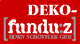 Rotes Logo mit Text „DEKO-funduz HORN SCHÖFFLER GBR“.