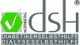 Logo mit grünem Häkchen, "Nürnberg DSH", "Diabetikerselbsthilfe Dialyseselbsthilfe".