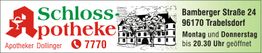 Schloss-Apotheke Trabelsdorf