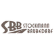 Logo: "SBB Stockmann Baubedarf" in stilisierten Buchstaben.
