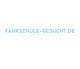 Text: "FAHRSCHULE-GESUCHT.DE" in hellblau auf weißem Hintergrund.