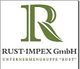 Grünes Logo der RUST-IMPEX GmbH und Unternehmensgruppe "RUST".