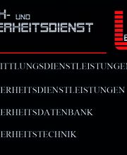 Wach- und Sicherheitsdienst Leder Logo