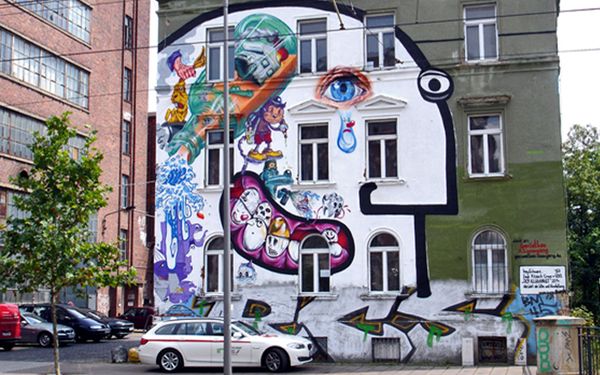 Illusionist Kay Schwarz Graffiti