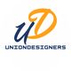 Logo showing "UD" in blue and orange, with "UNIONDESIGNERS" written below.