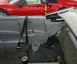 Lederreparatur MB W 111