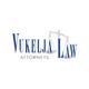 Vukelja Law Attorneys logo with scales of justice graphic.
