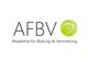 Logo der AFBV: "Akademie für Bildung & Vermittlung" mit grünem Kreis rechts.