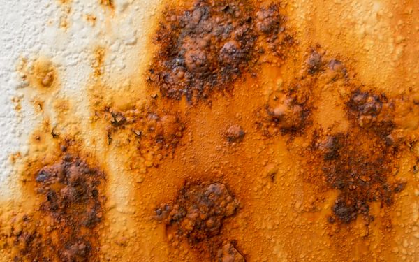 Rost Blasenbildung unter Lack