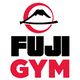 Fuji Gym logo features a stylized mountain with red and black text.