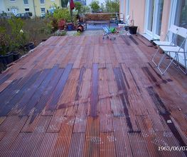 Holzterrasse