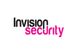 InVision Security logo with "InVision" in black and "Security" in pink text.
