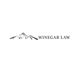 Logo of Winegar Law with a grayscale mountain design to the left.