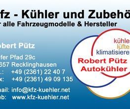 Robert Pütz - Autokühler Logo