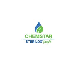 Chemstar Sterilox Fresh logo with a blue and green leaf-water drop design.