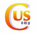 Logo mit dem Buchstaben "C" in Gelb-Orange und den Wörtern "U", "S", "comp" darin integriert.