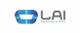 Logo von LAI Aluminium Profiles mit blauem Symbol und grauem Text.